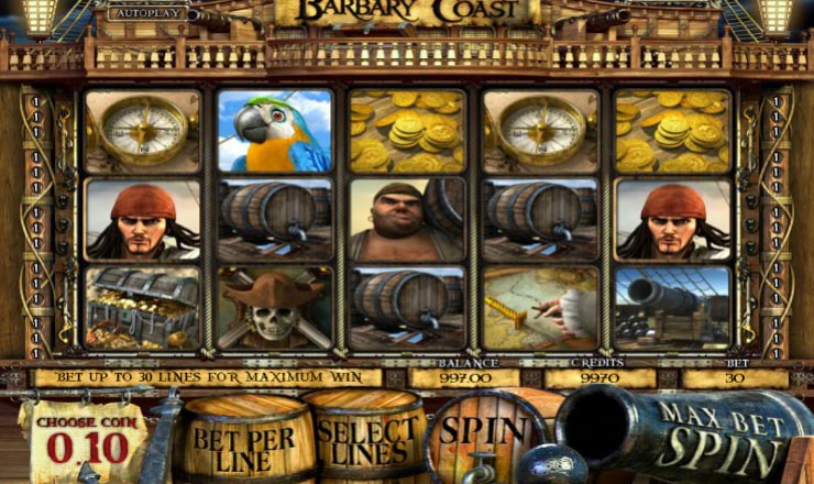 Caça Níquel Barbary Coast