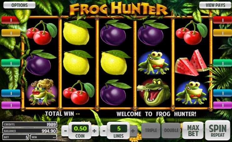 Caça Níquel Frog Hunter